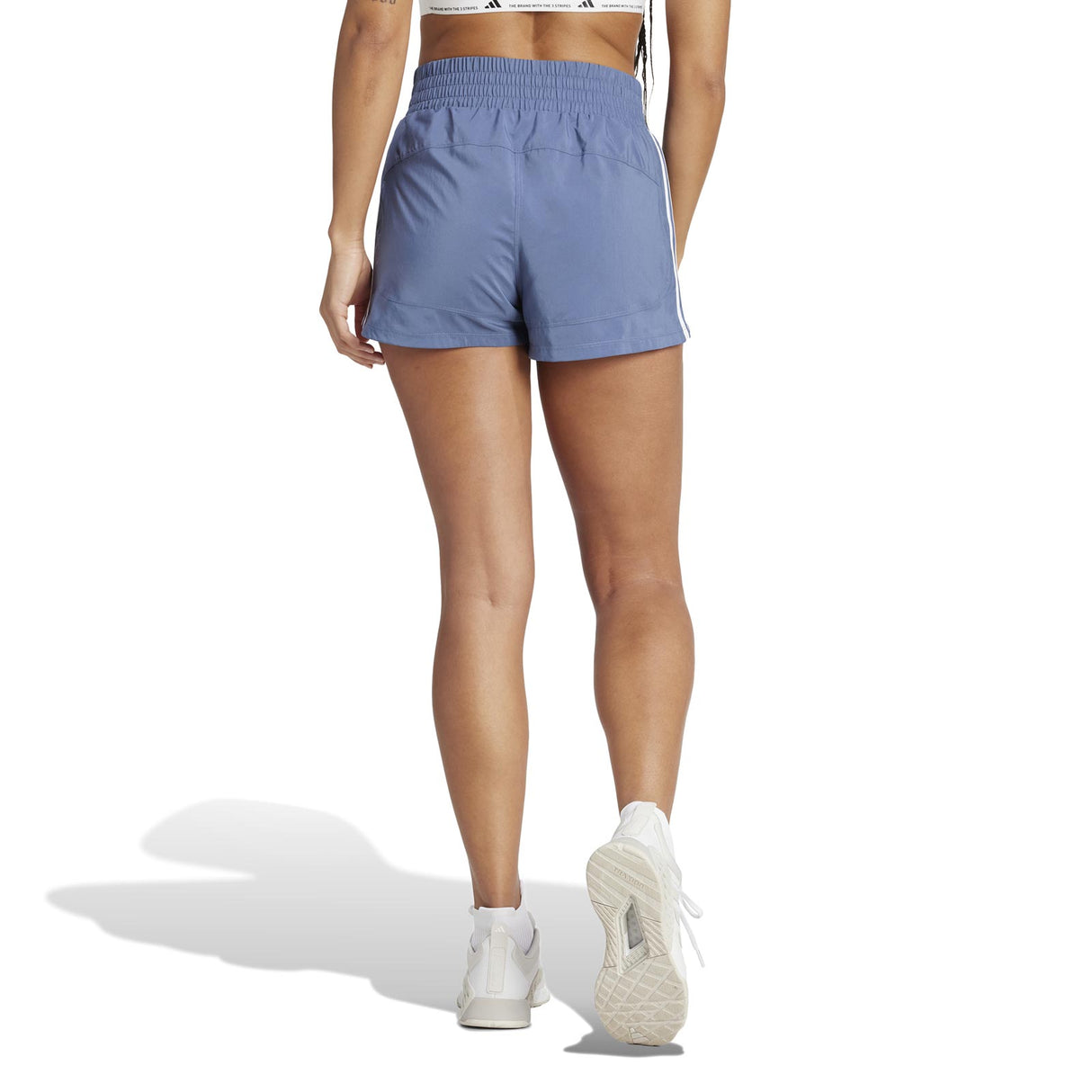 adidas Pacer Woven Wmns High Short Blue