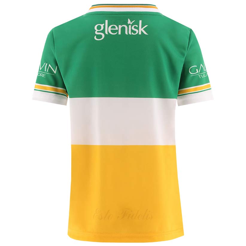 O'Neills Offaly 24 Home Kids Jersey Grn