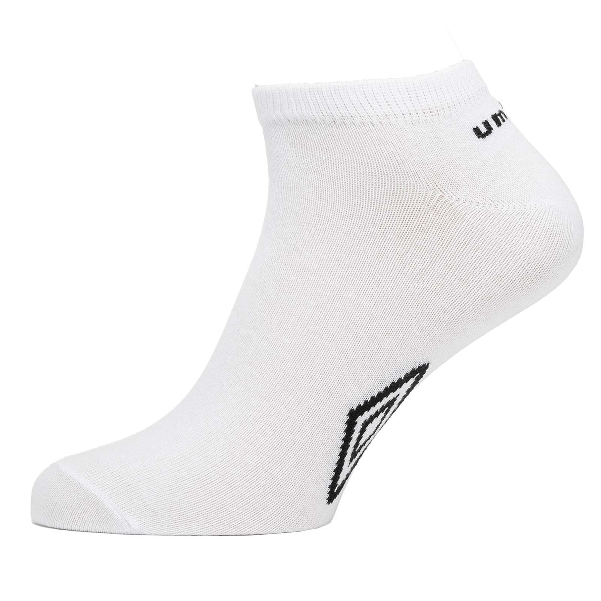 Umbro Cushion Low Ankle Sock 3 Pack Wht