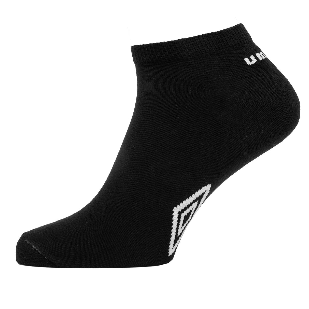 Umbro Cushion Low Ankle Sock 3 Pack Blk