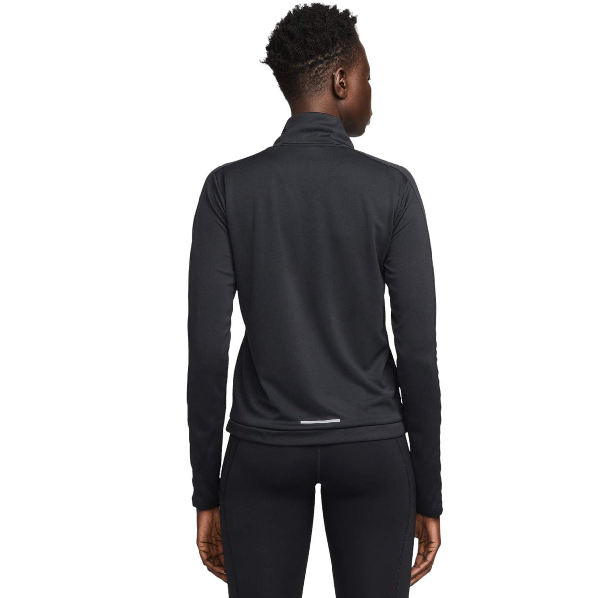 Nike Womens Dri Fit F Pacer HZ Top Black