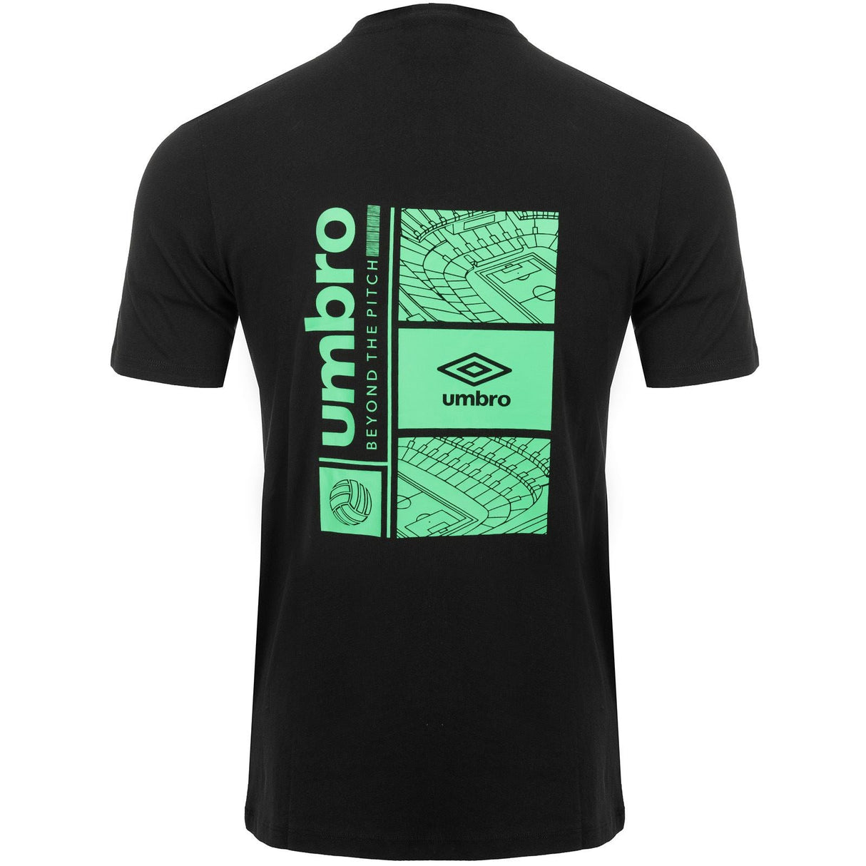 UMBRO STADIUM GRAPHIC TEE BLACK