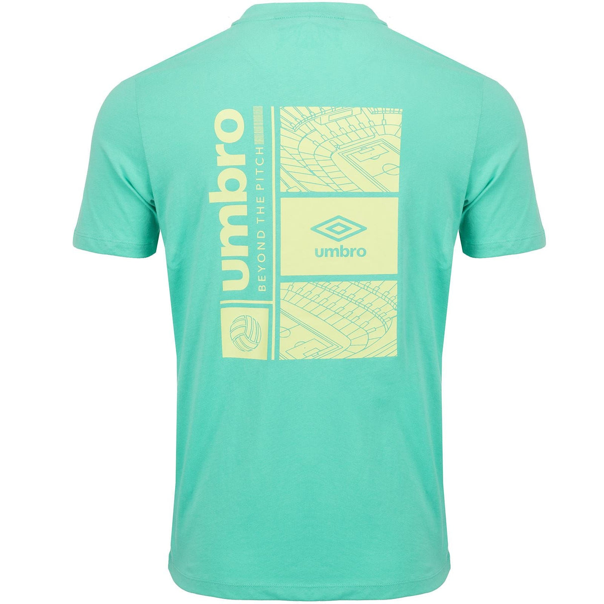 UMBRO STADIUM GRAPHIC TEE GREEN