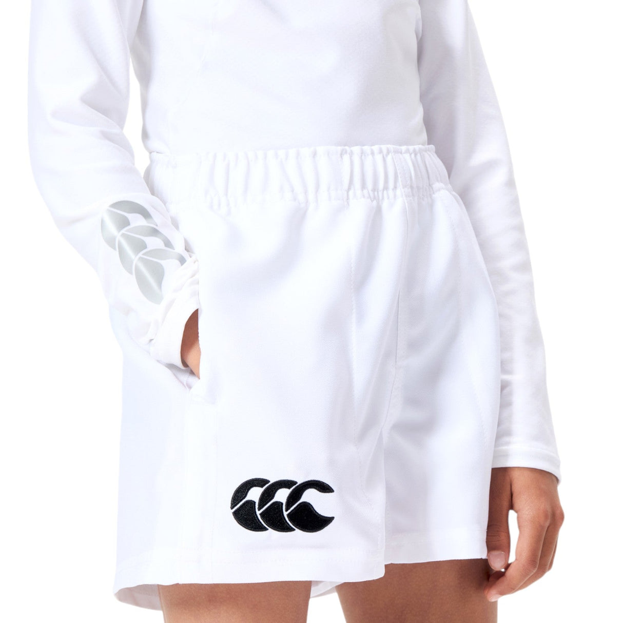 Canterbury Player Drill Kids Short White