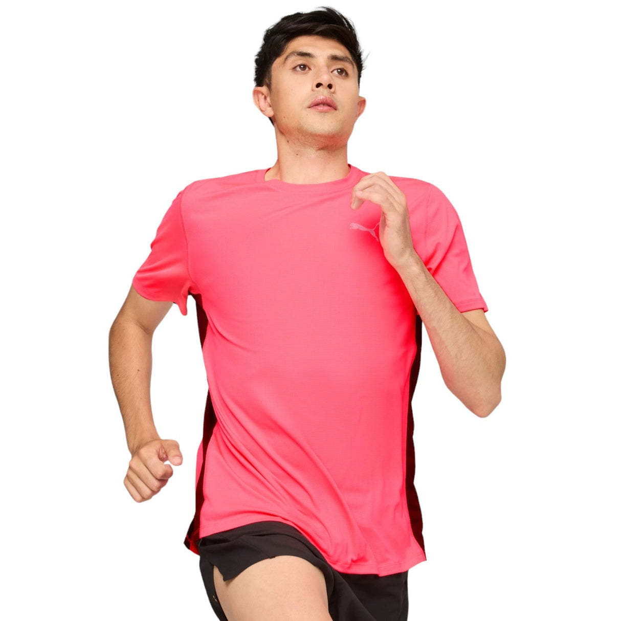 Puma Run Favorite Velocity Mens Tee Pink