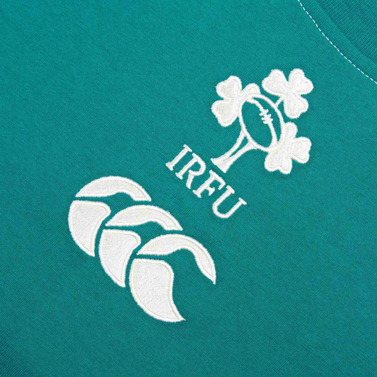 Canterbury IRFU 24 Cotton Kids Tee Green