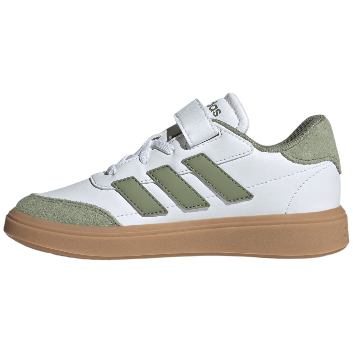 adidas Jnr Boys Courtblock EL C White