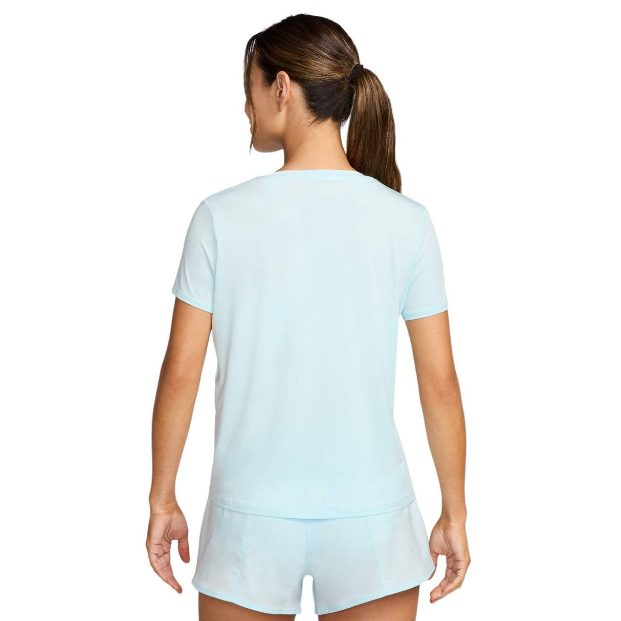 Nike One Swoosh HBR SS Womens Top Blue