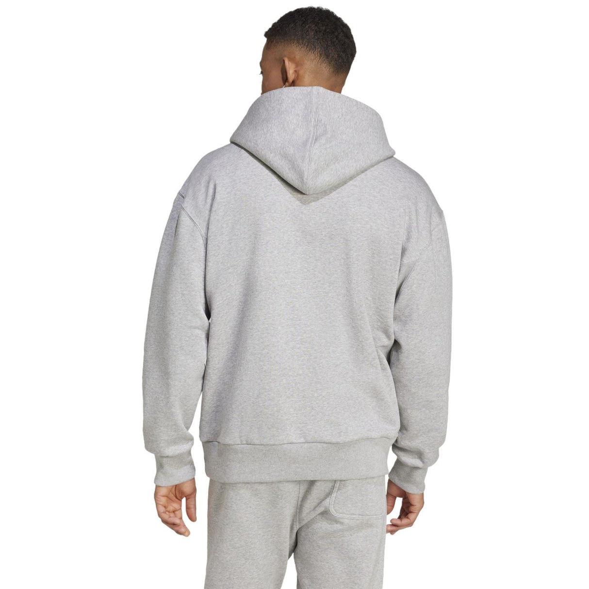 adidas Szn FL Mens Hoodie Grey