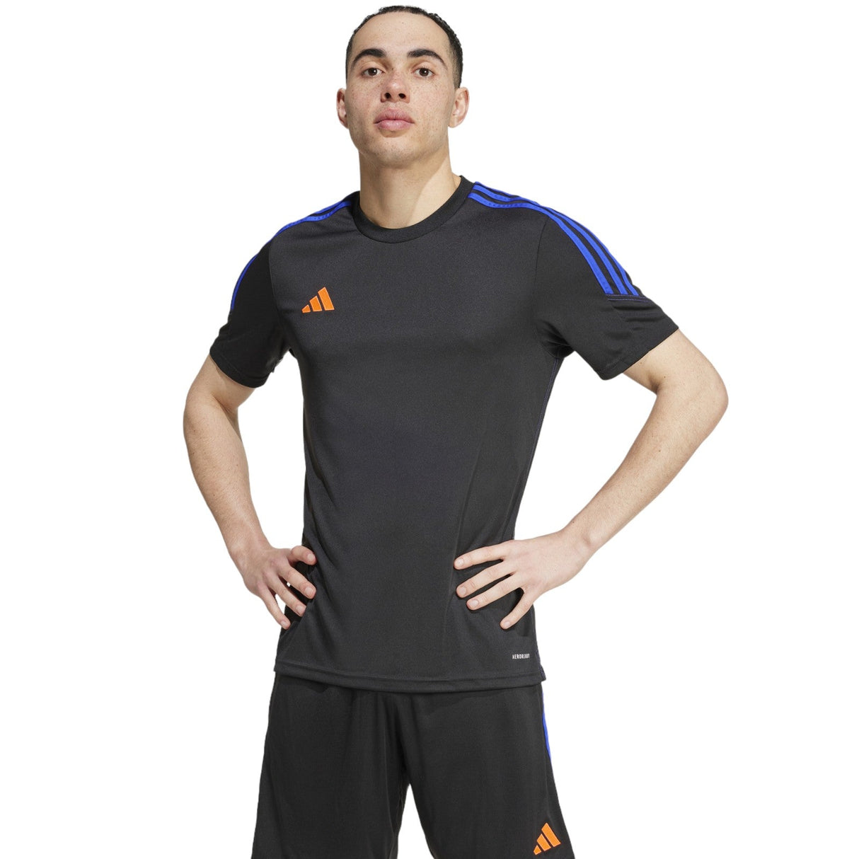 adidas Tiro23 CB Mens Tee Black