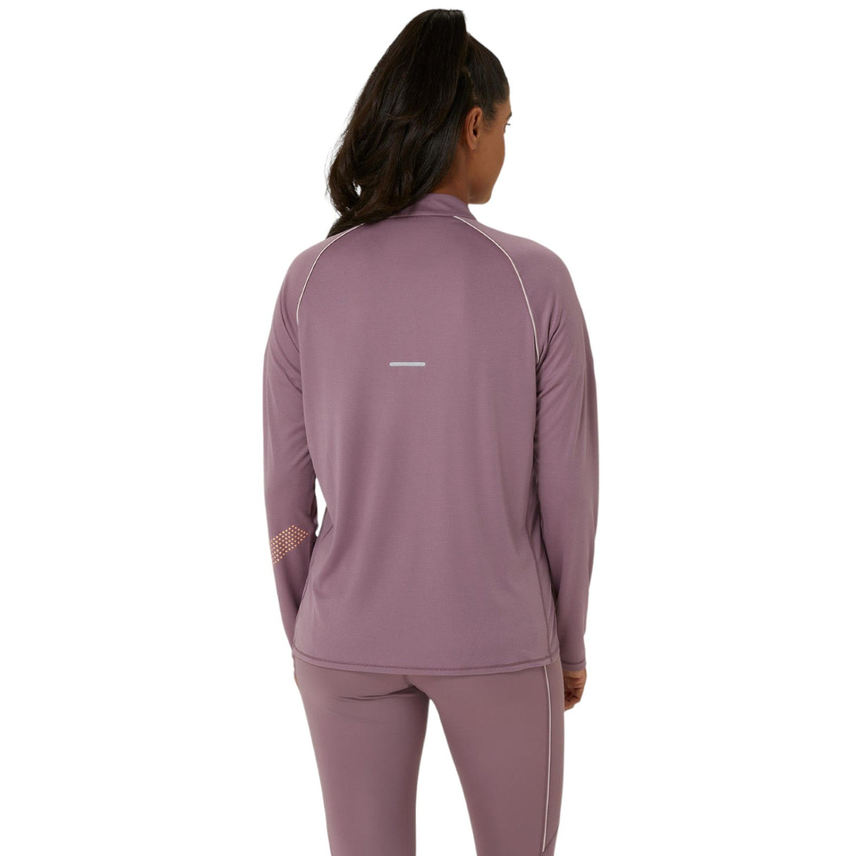 ASICS WMNS ICON LS 1/2 ZIP PINK