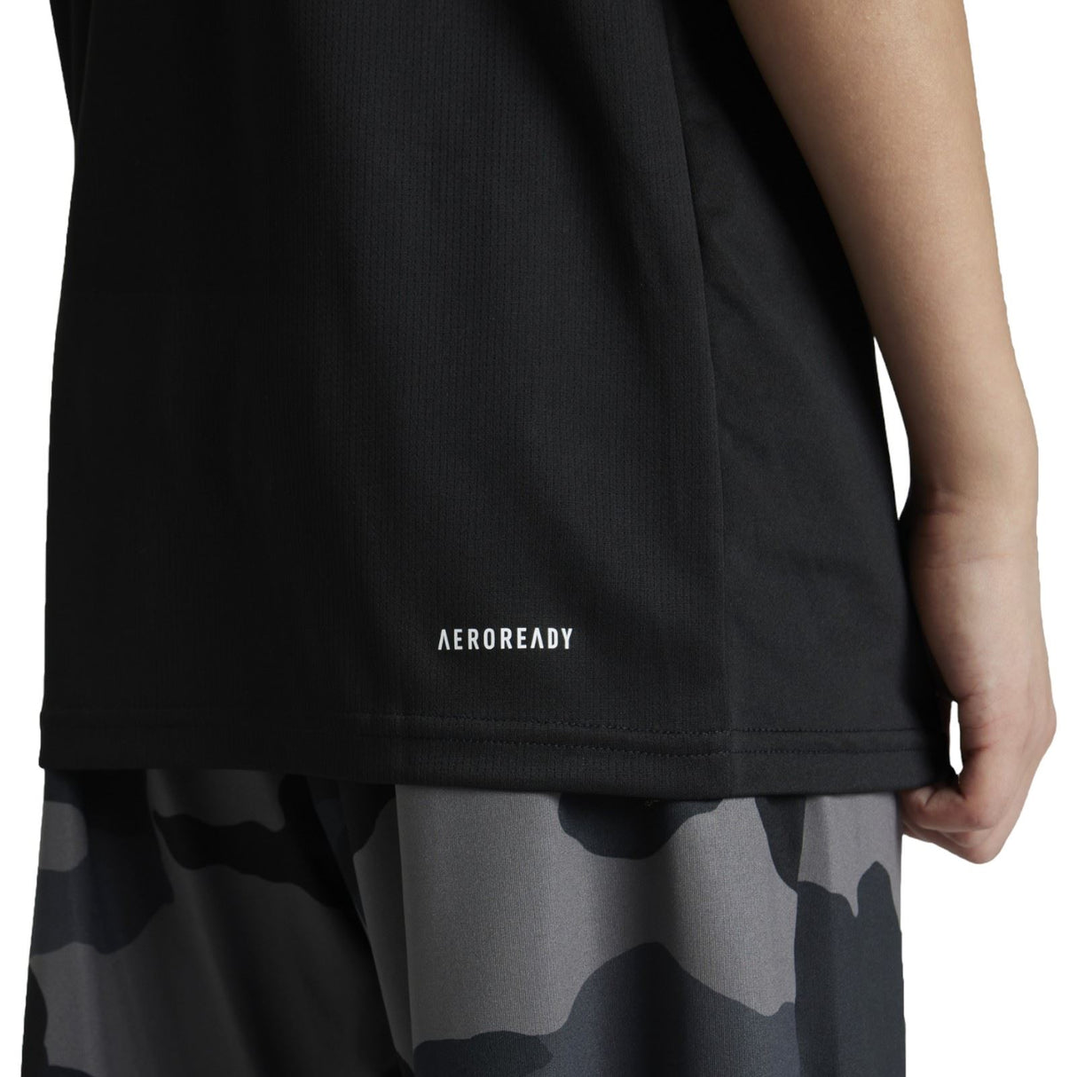 adidas Boys TR-ES Pri Tee Black