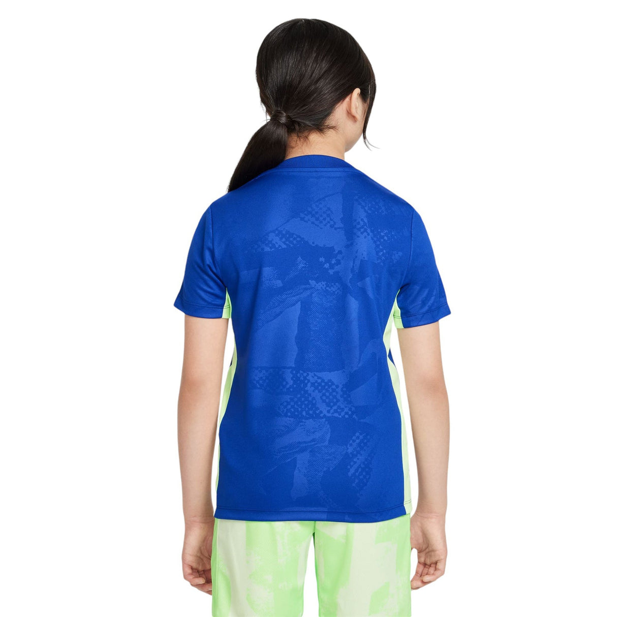Nike FCB 24 Kids Away PM Jersey Blue