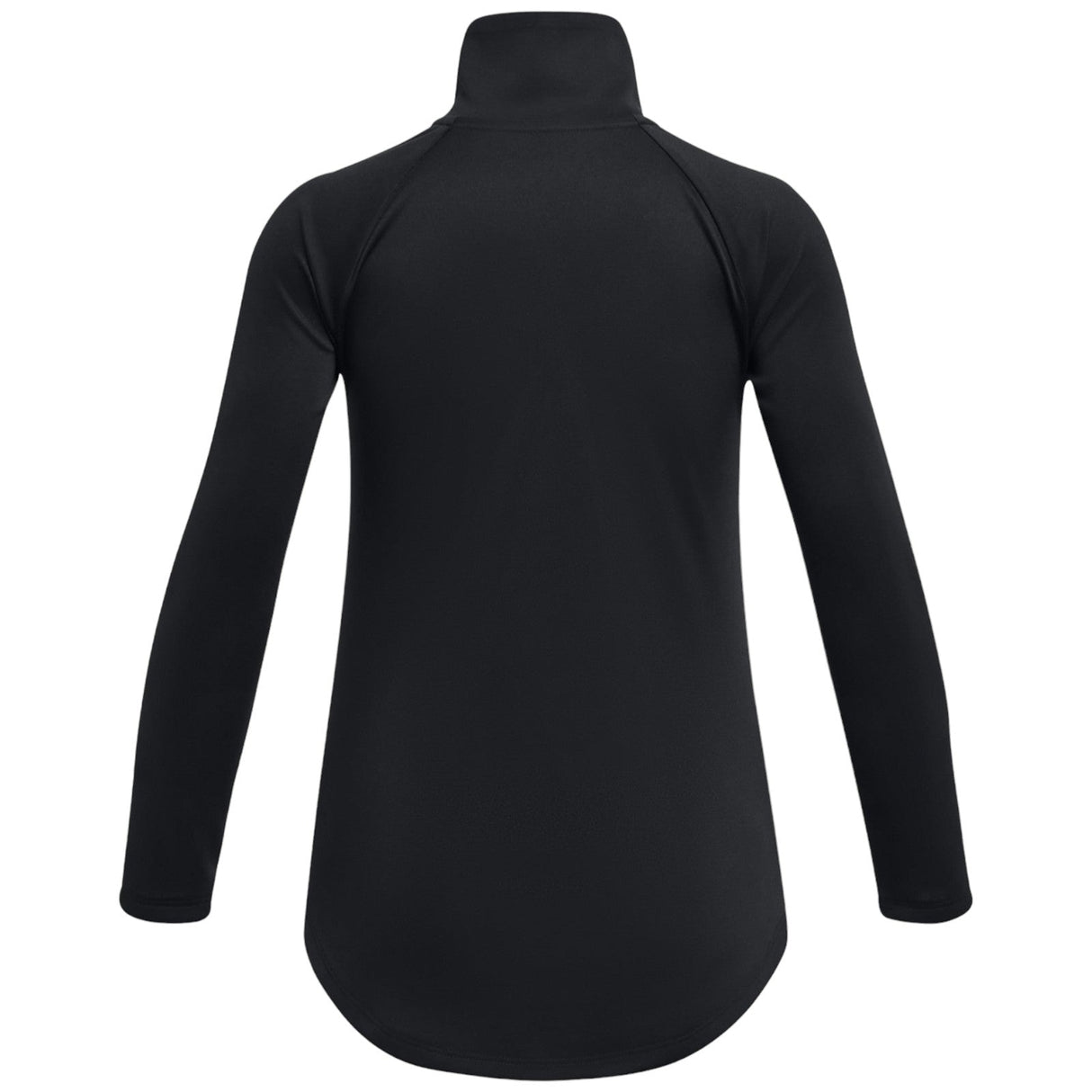 UA Girls Tech Graphic 1/2 Zip Black