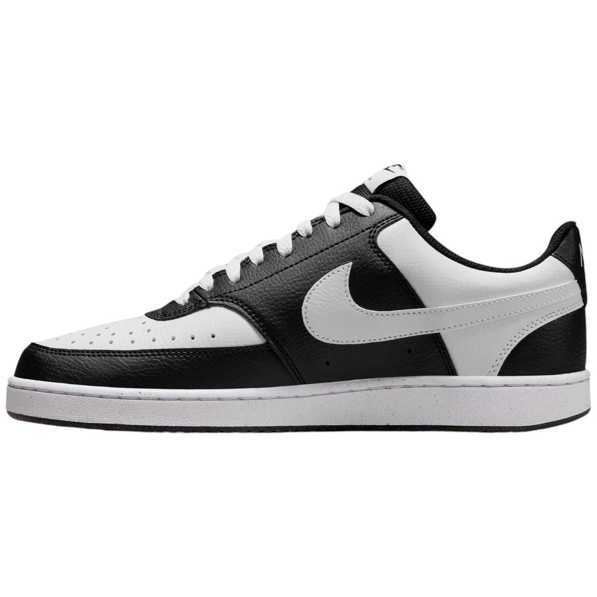Nike Mens Court Vision Low Black White