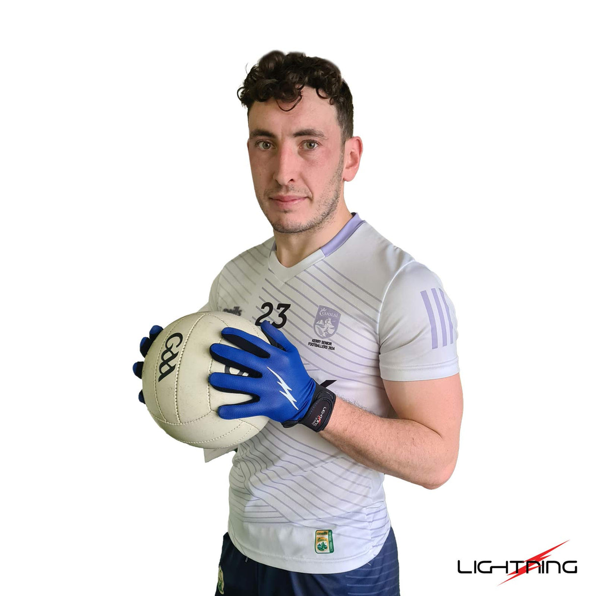 LS Sportif Lightning Micro Mesh Glv Blue