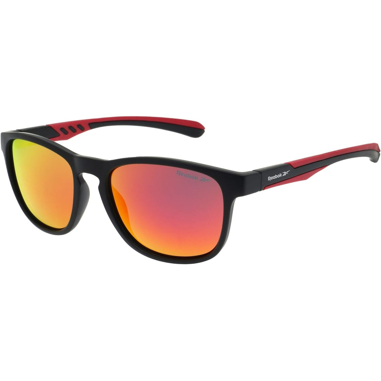 Reebok Unisex RBK5031002 MATT BLACK RED SUNGLASSES Matt Black/Red