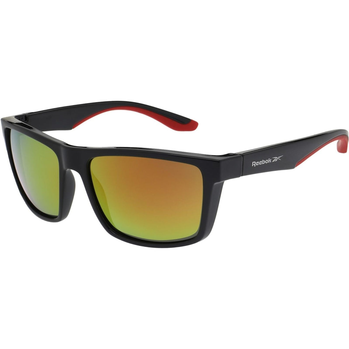 Reebok Unisex RBK5032001 BLACK RED MIRROR SUNGLASSES Black