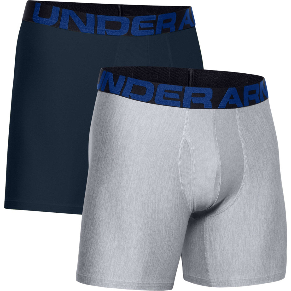 UA Tech 6in Boxers 2 Pack Academy