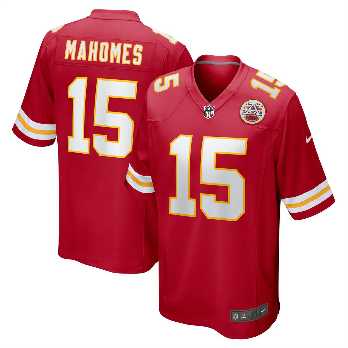 NikeChiefs Mahomes 15 Jrsy Red