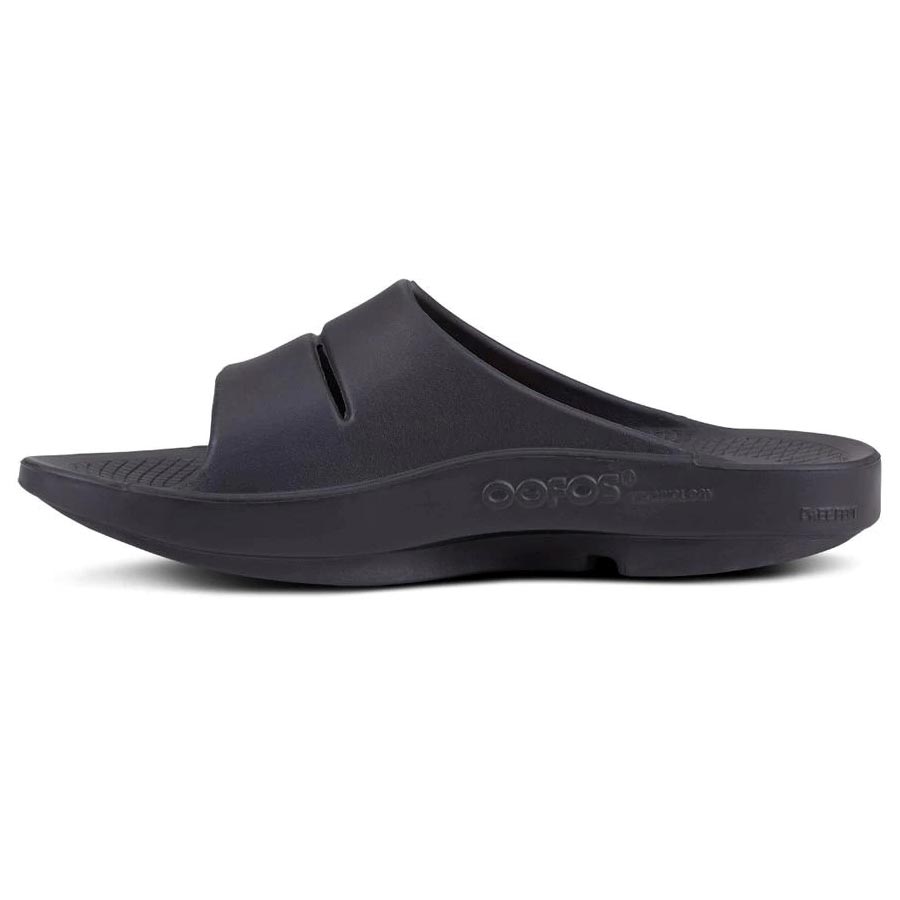 OOFOS Ooahh Mens Sport Flex Black