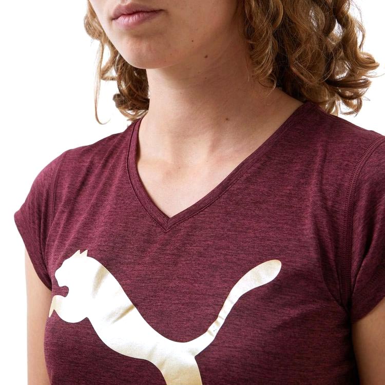 Puma Train Fav Heather Cat T Red