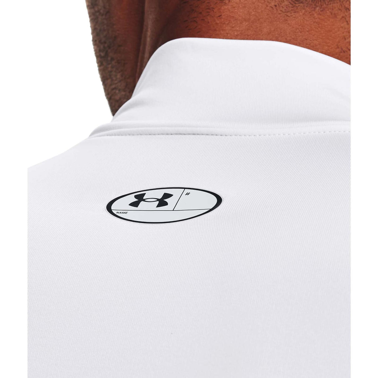 UA MENS CG Armour Comp Mock WHITE