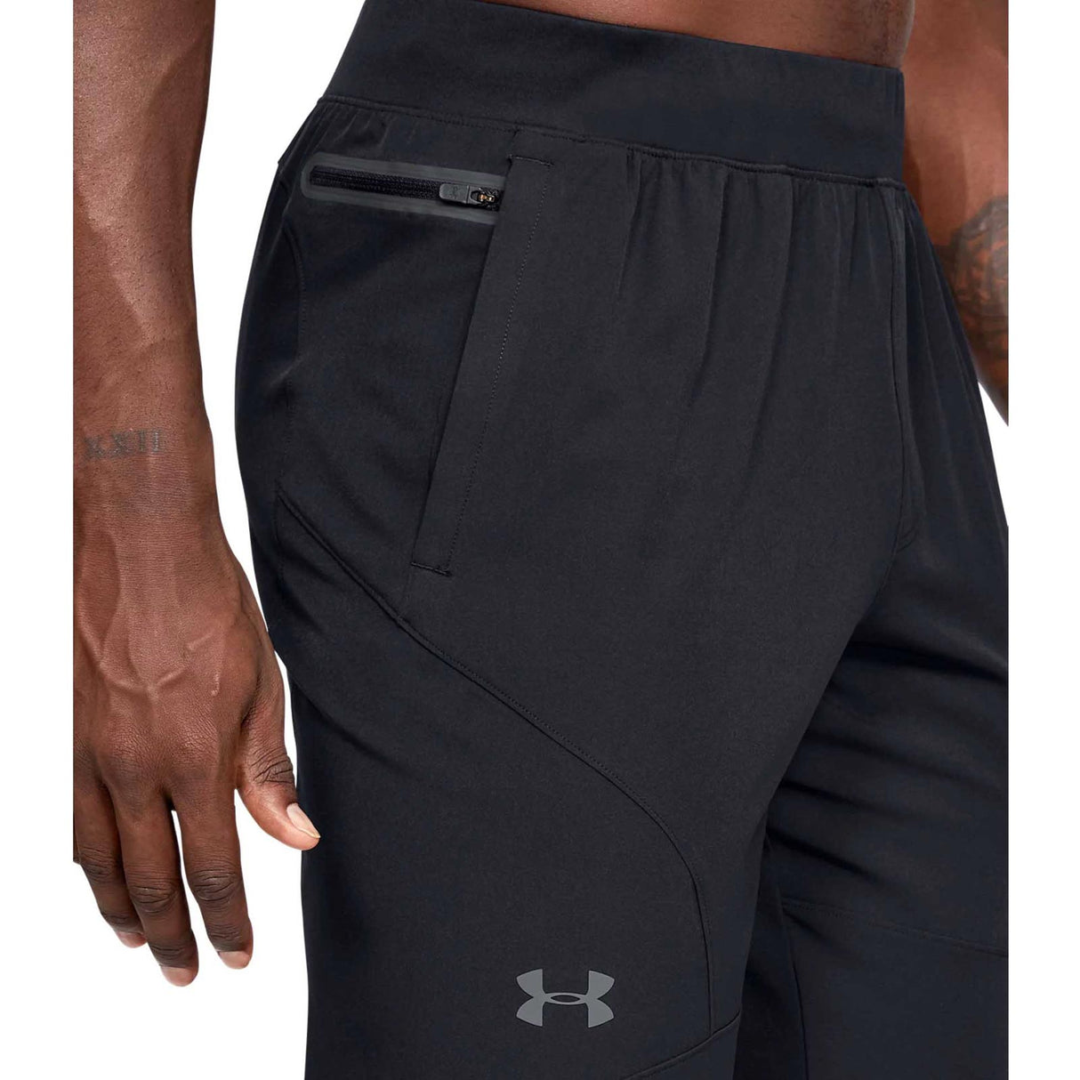 UA MENS UNSTOPPABLE JOGGERS BLACK