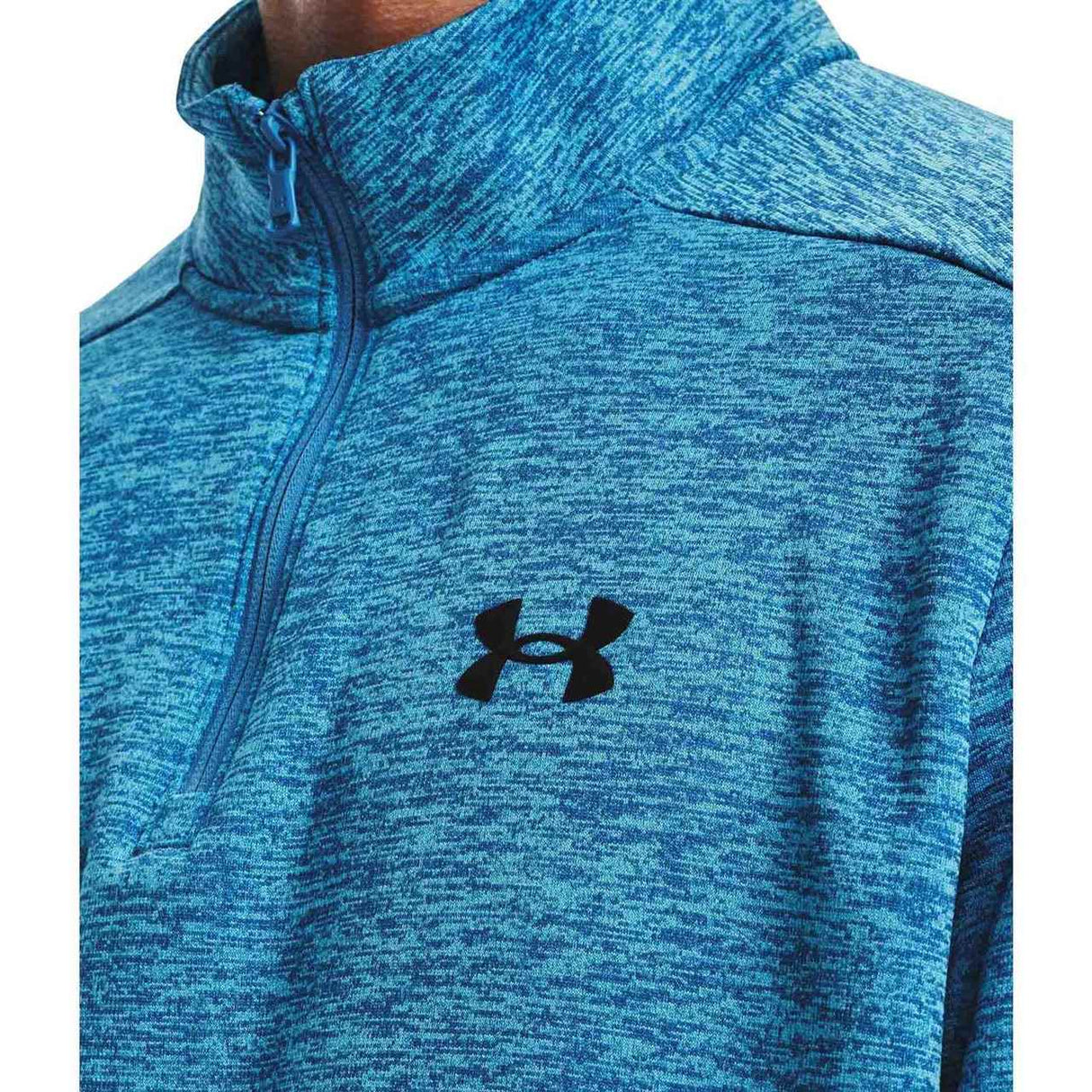 UA Men's Armour Fleece 1/4 Zip BLUE