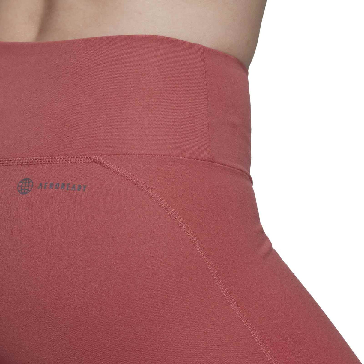 adidas Womens YO Essential 7/8 Tight Red