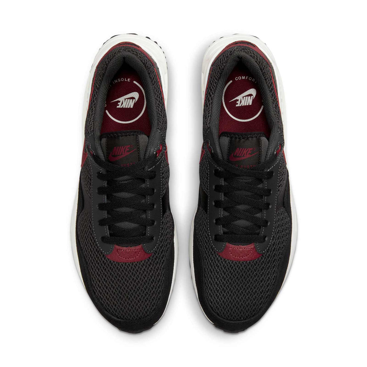 Nike Mens Air Max System Black/Red