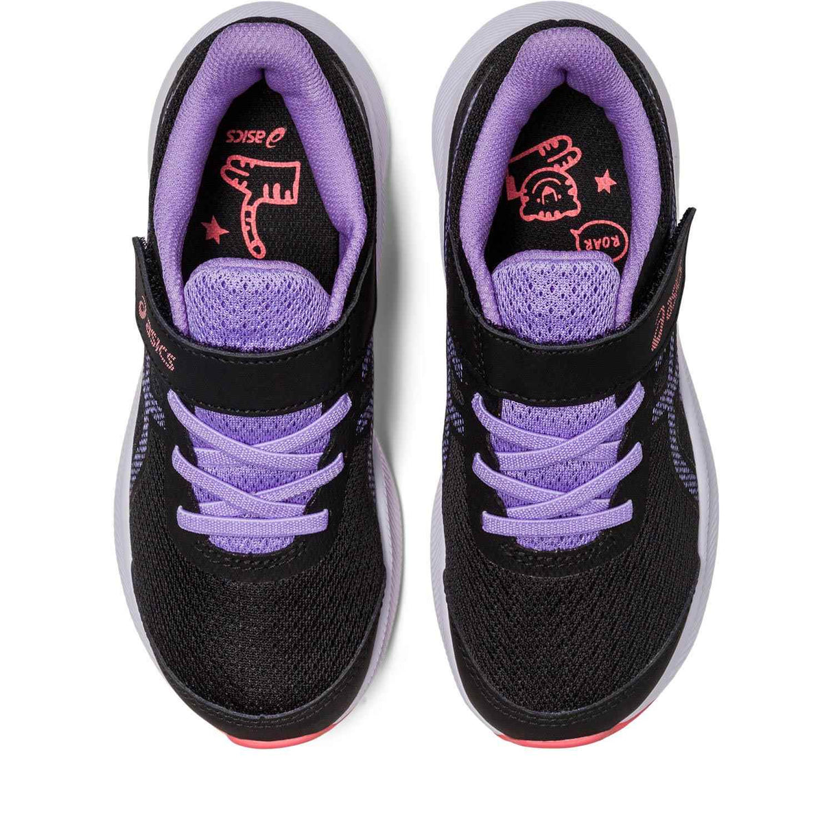 Asics Patriot 13 Jnr Girls Black/Purp