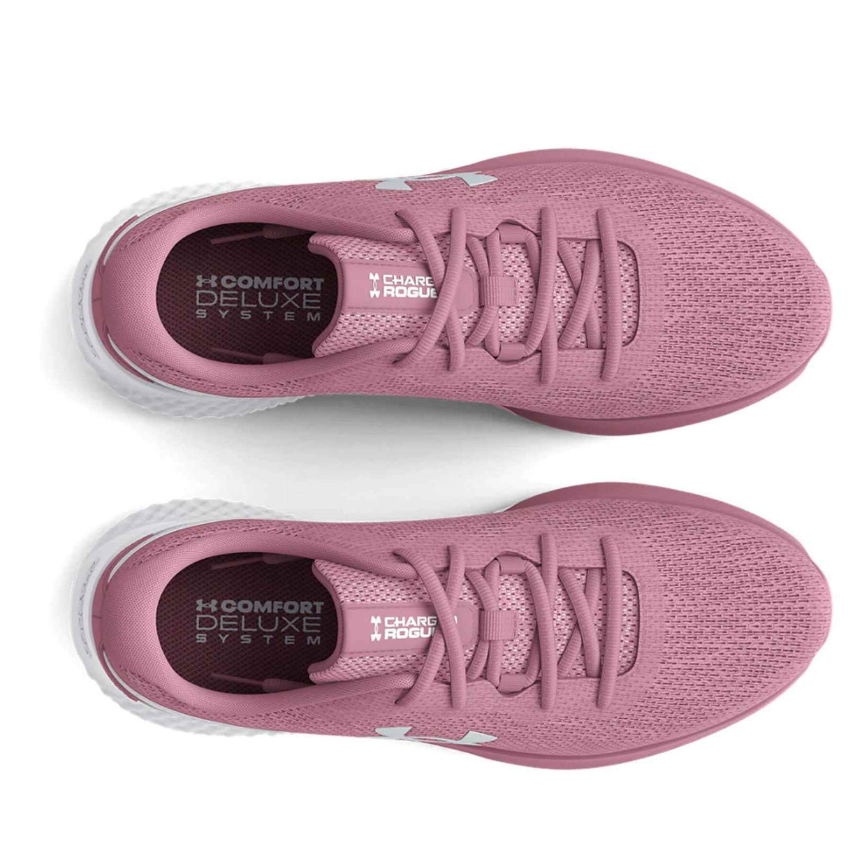 UA Charged Rogue 3 Knit Womens Pink