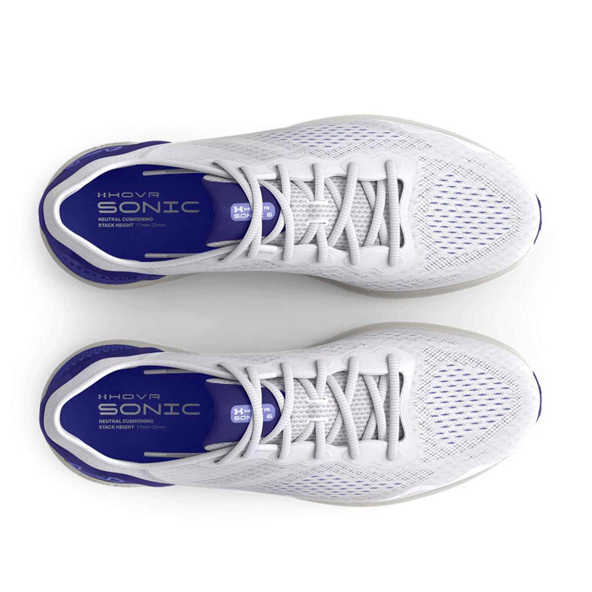 UA HOVR Sonic 6 Womens White/Blue