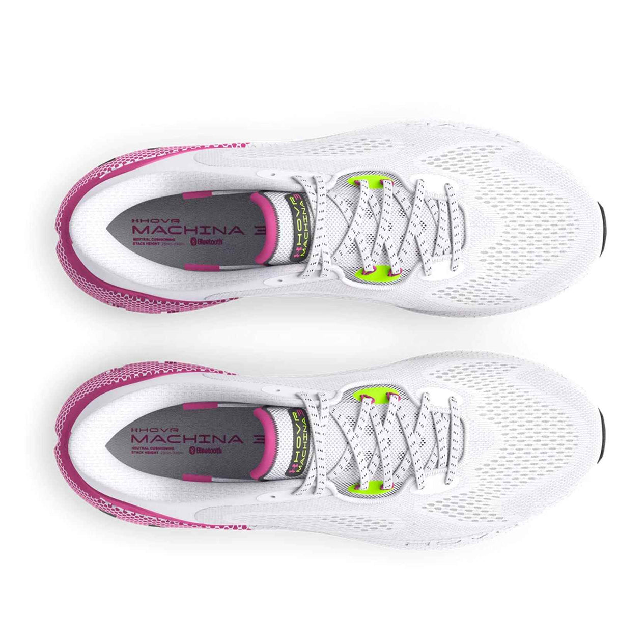 UA HOVR Machina 3 Womens White/Pink
