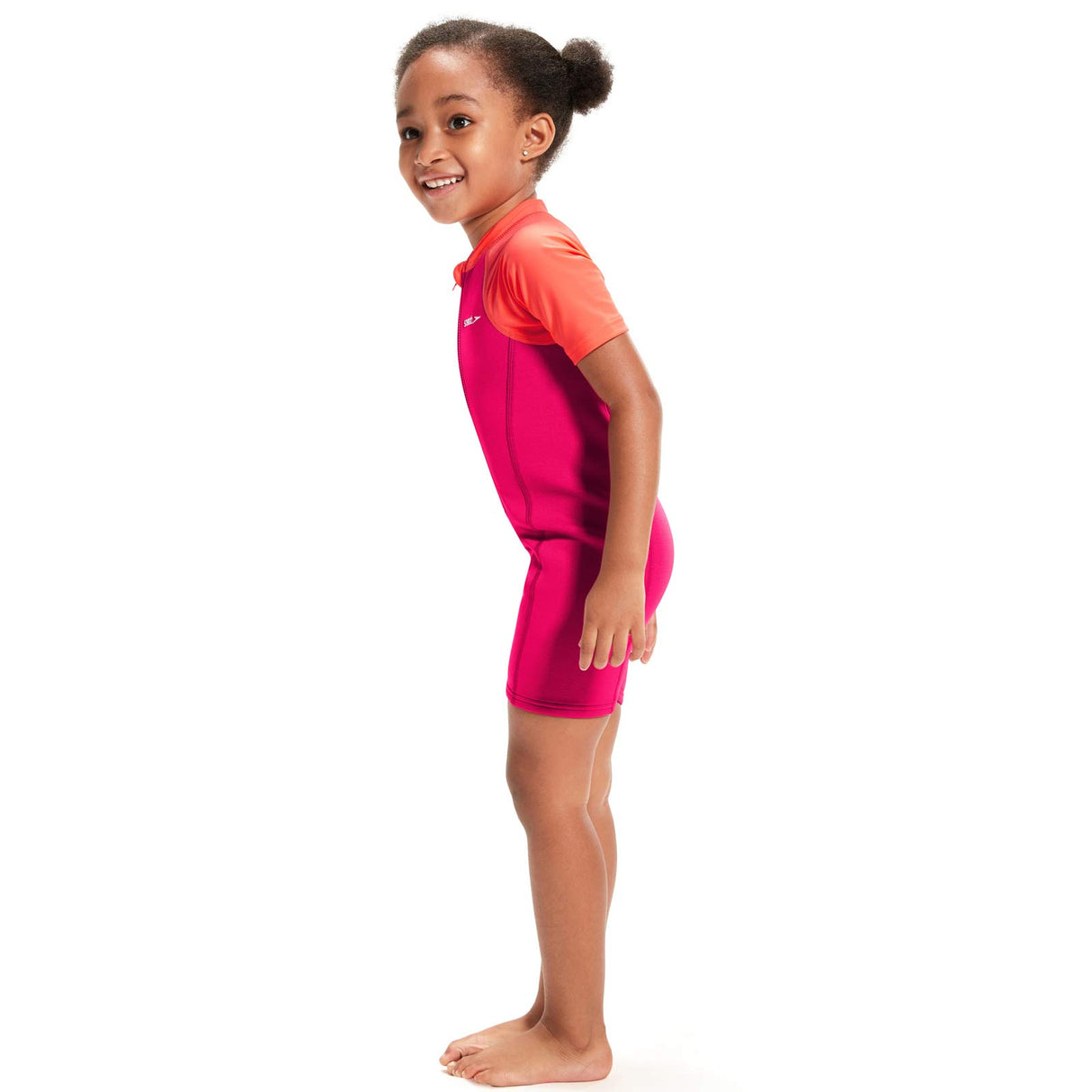 SPEEDO LTS WSUT 1PC IF PINK/ORANGE