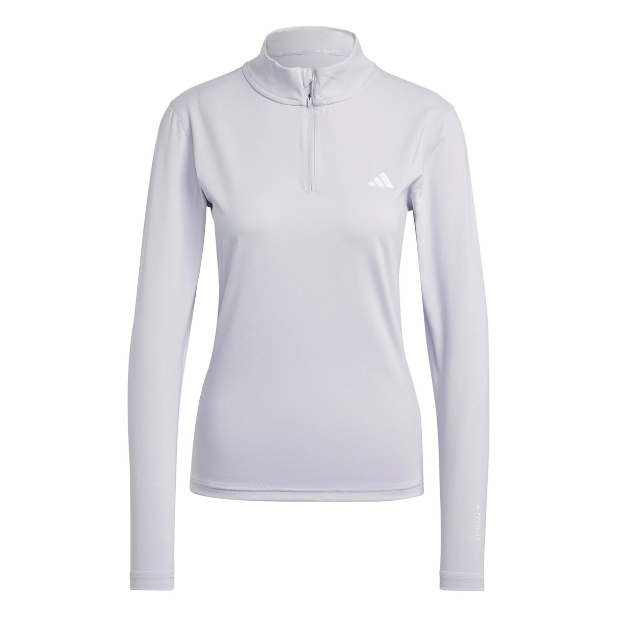 adidas Womens TF Training QZ LS Purple