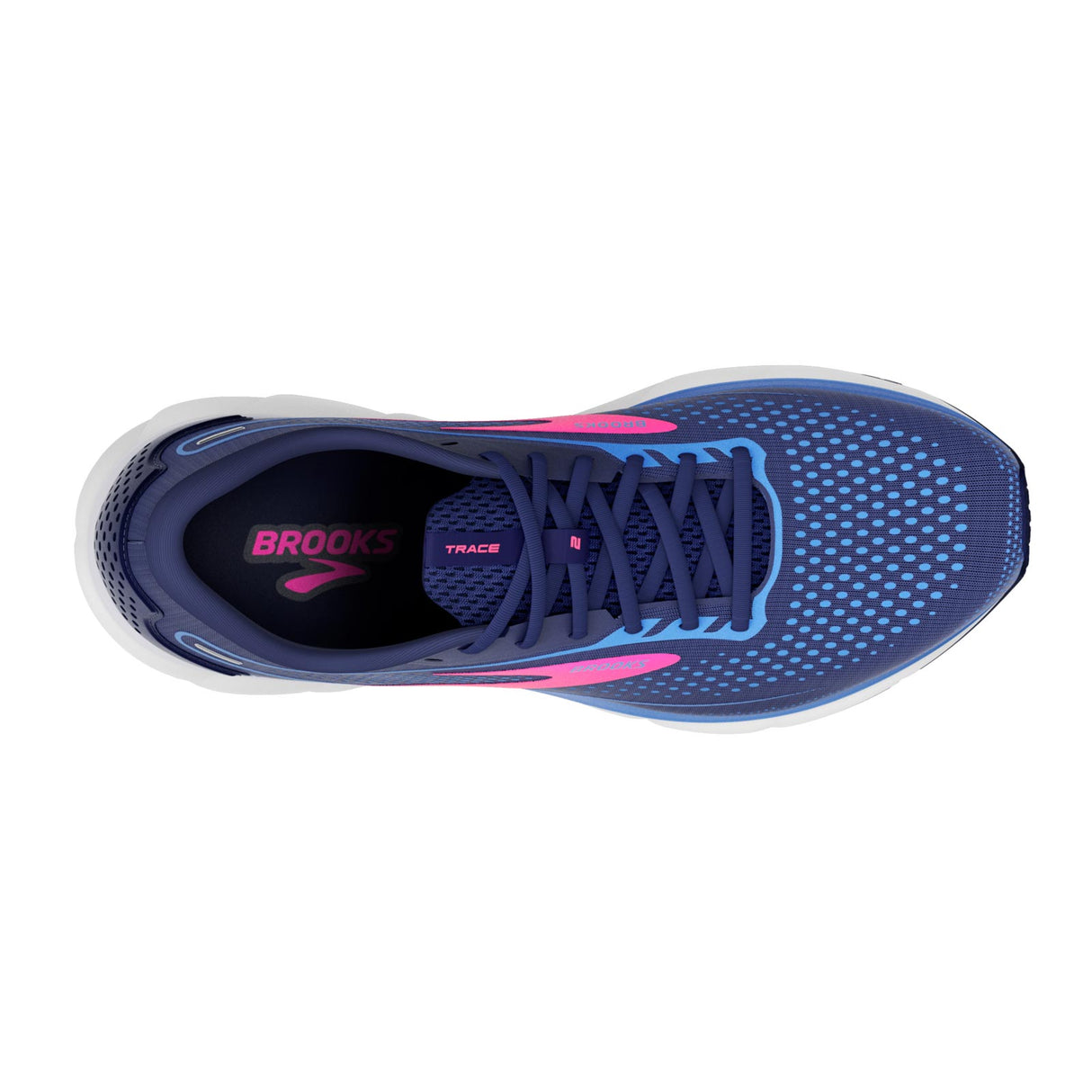 Brooks Trace 2 Womens Navy/Purple