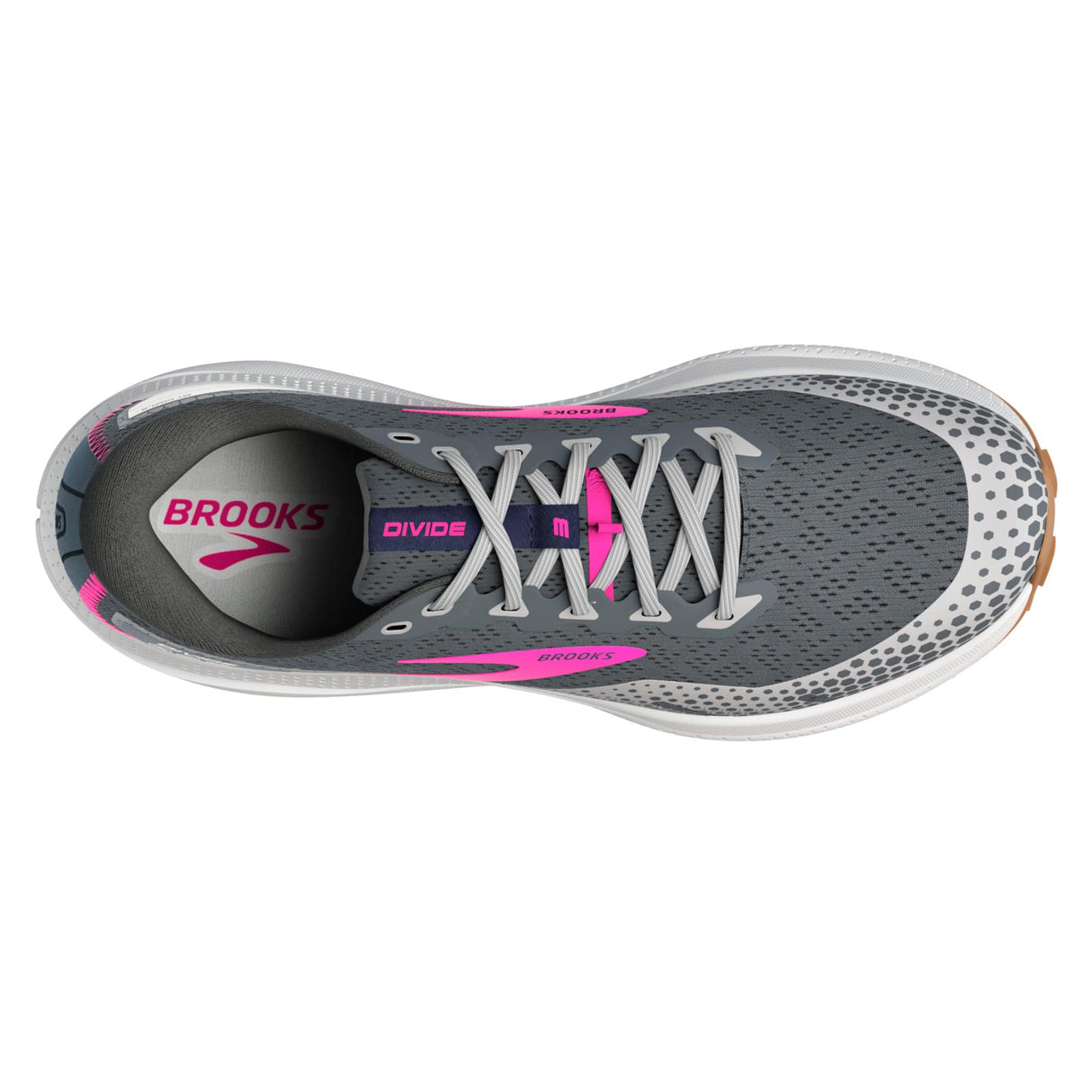 Brooks Divide 3 Womens Grey/Pink