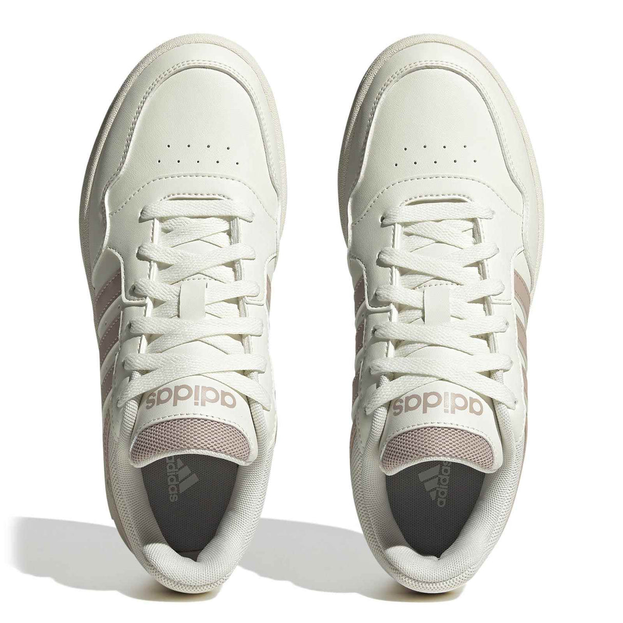 adidas Hoops 3.0 Womens White/Pink