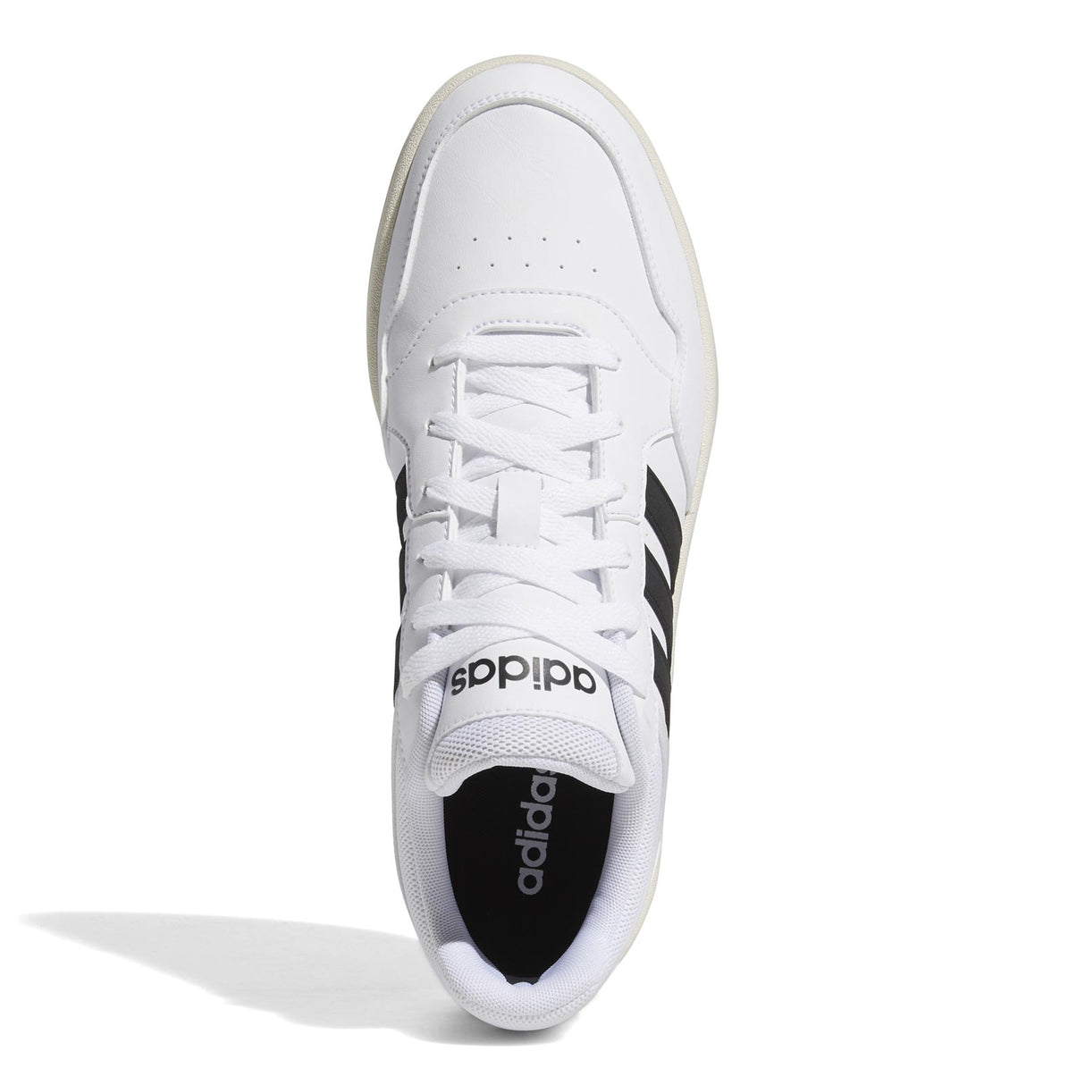 adidas Hoops 3.0 Mens White/Black
