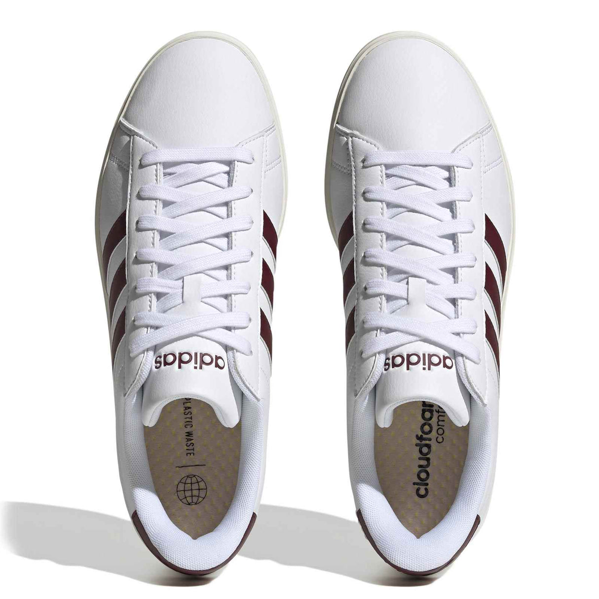 adidas Grand Court 2.0 Mens White/Red