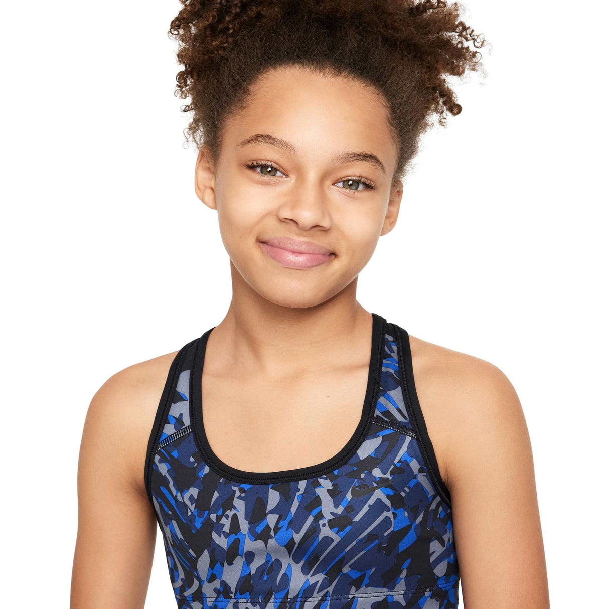 Nike Girls Swoosh Rev Bra SE+ Blue