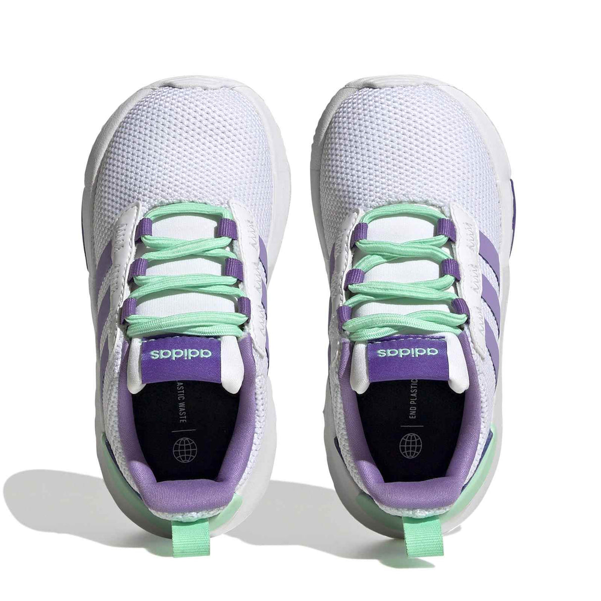 adidas Racer TR21 Inf Girls White/Purple
