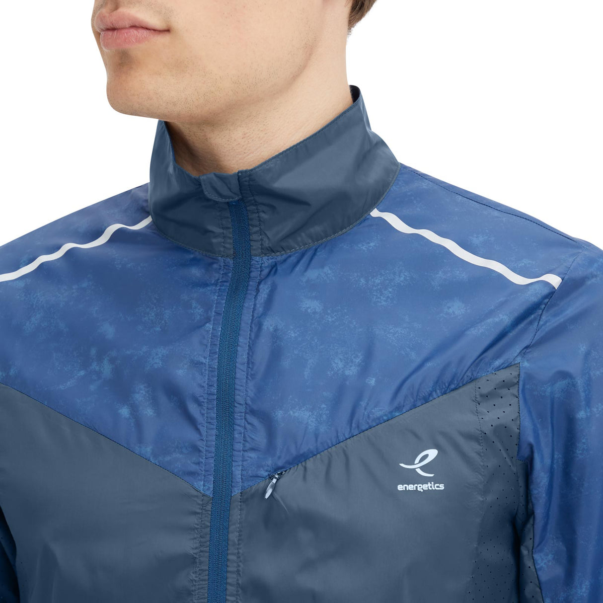 Energetics Mens Jim V Jacket Navy