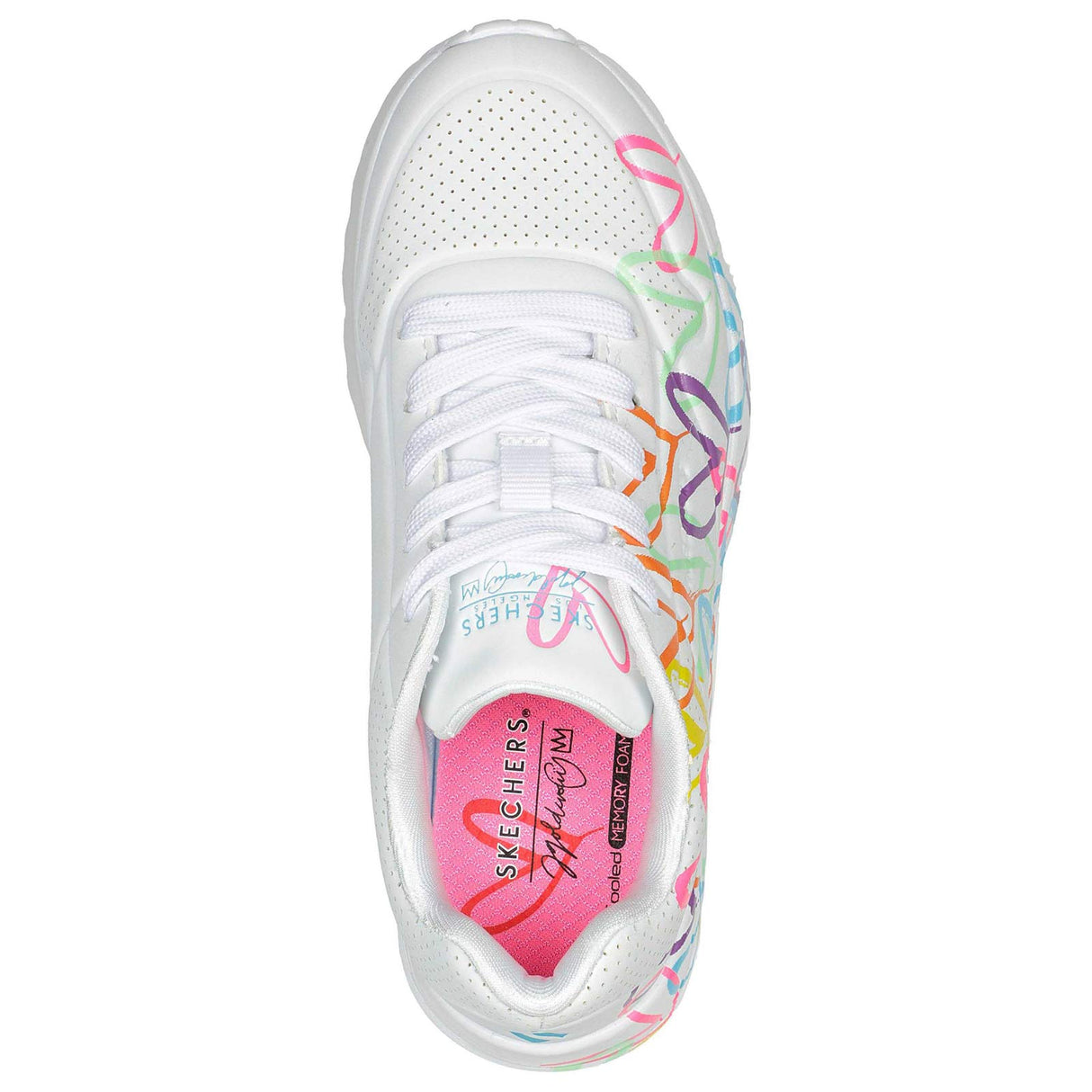 Skechers Uno Lite Kid Girls White