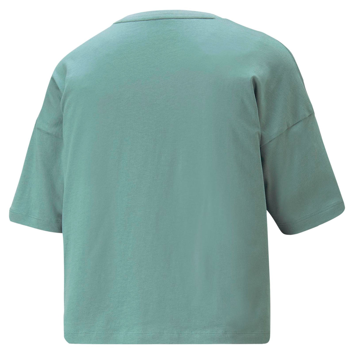 Puma Wmns ESS Cropped Logo Tee Blue