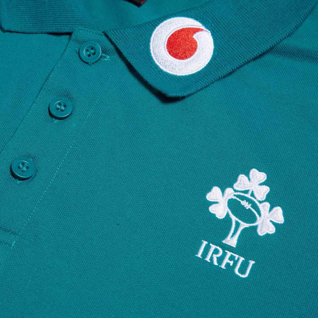 Canterbury IRFU 23 Team Polo Shirt Green