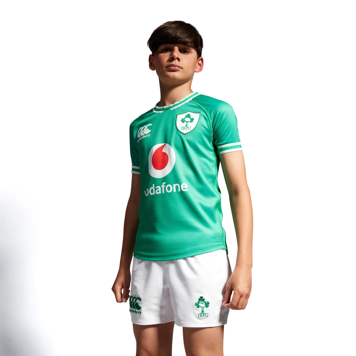 CCC IRFU 23 Jnr Home Match Short White