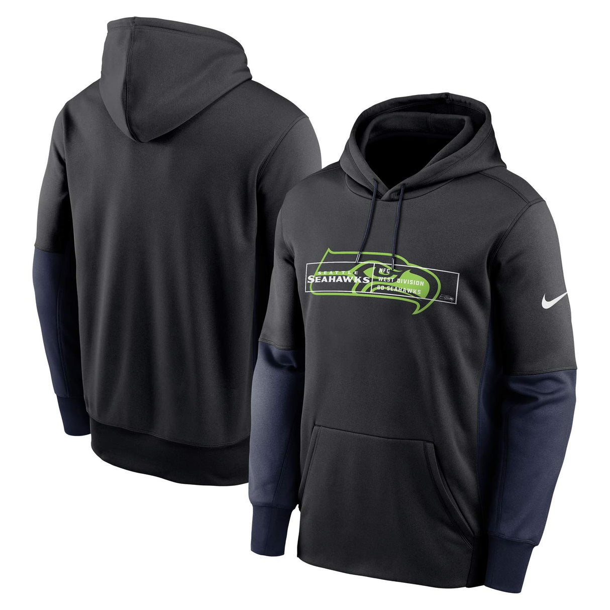 Nike Seattle Seahawks Therma Hoody Blk
